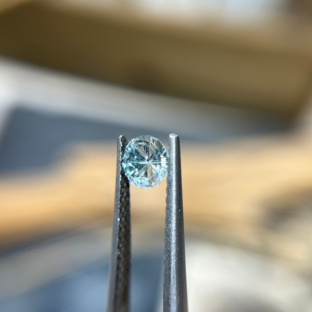 Pale Blue Montana Sapphire Starbrite™ Cut John Dyer