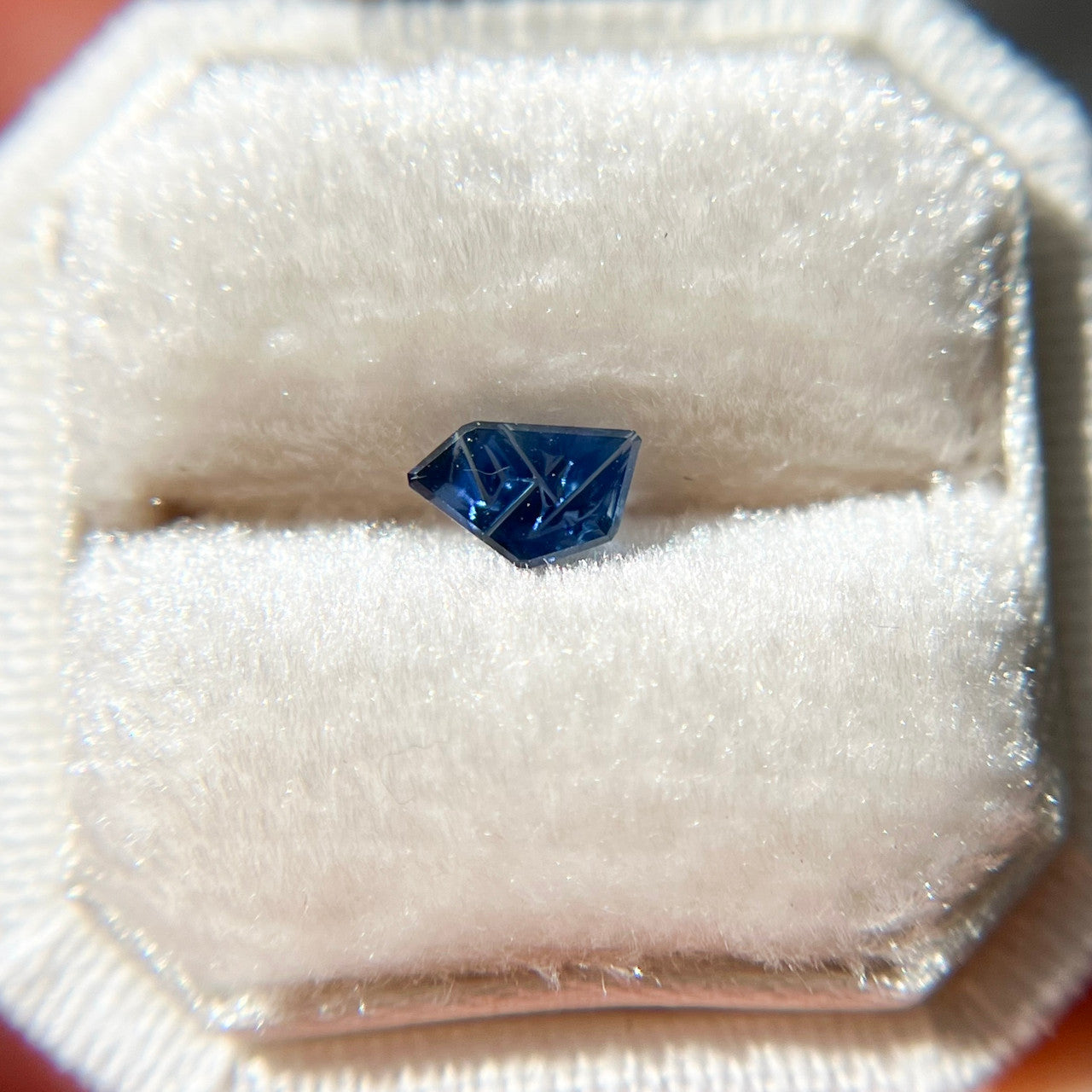 Baby Dyer Blue Australian Sapphire Freeform Dreamscape™ Cut by John Dyer