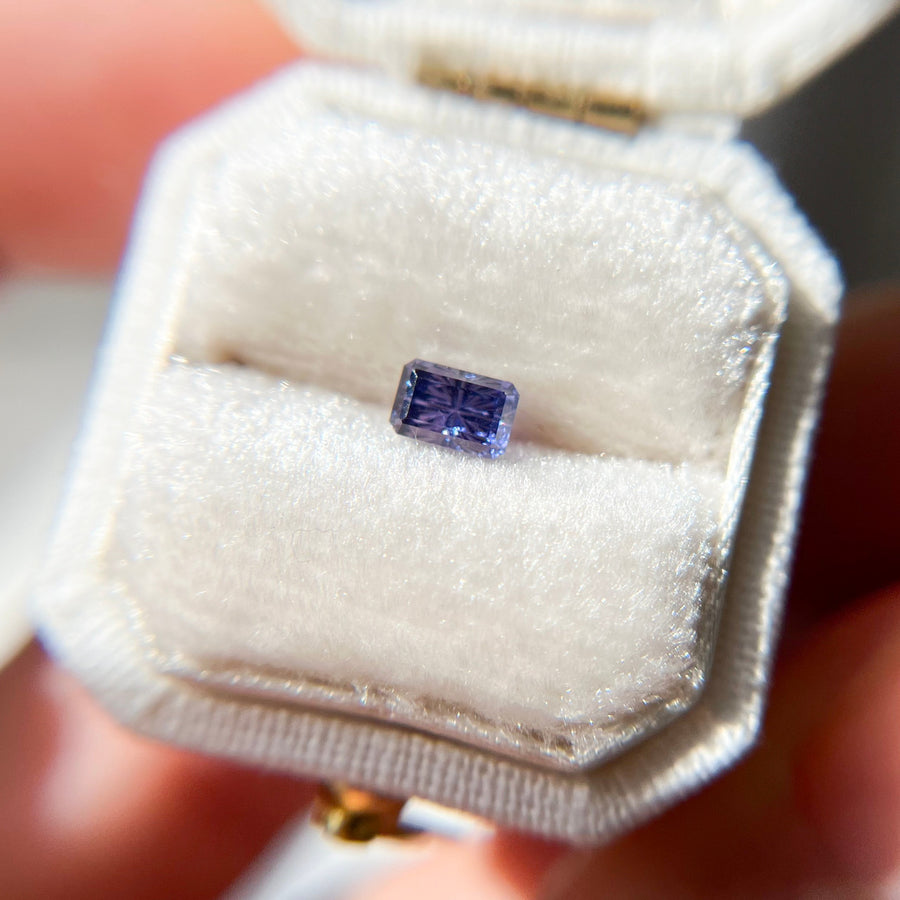 Purple Sapphire Starbrite™ Cut by John Dyer