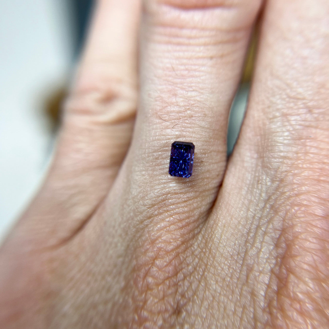 Purple Sapphire Starbrite™ Cut by John Dyer