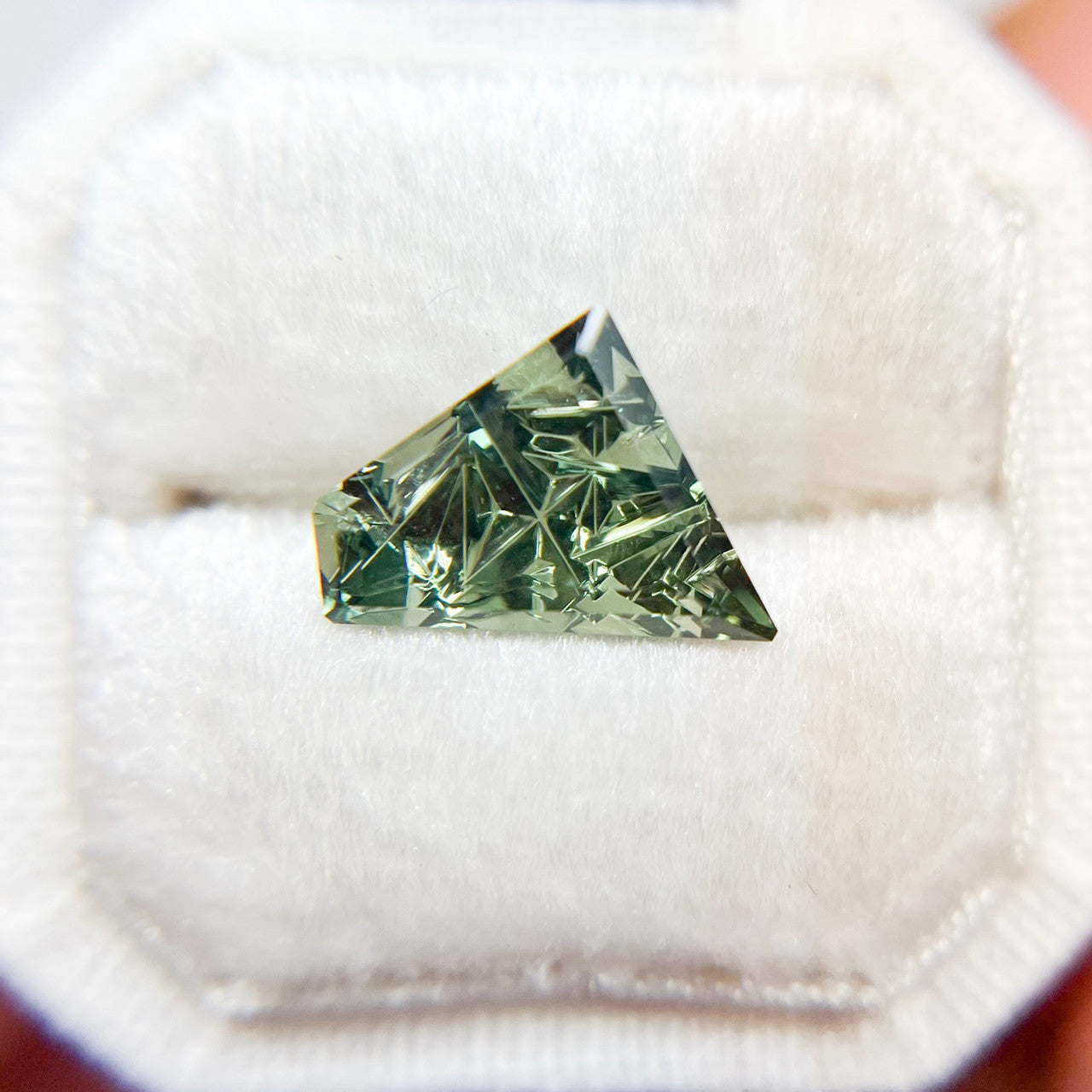 Forest Green Australian Sapphire Dreamscape™ Cut by John Dyer
