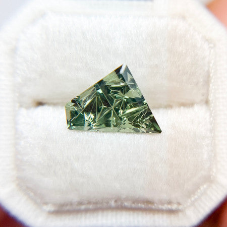 Forest Green Australian Sapphire Dreamscape™ Cut by John Dyer