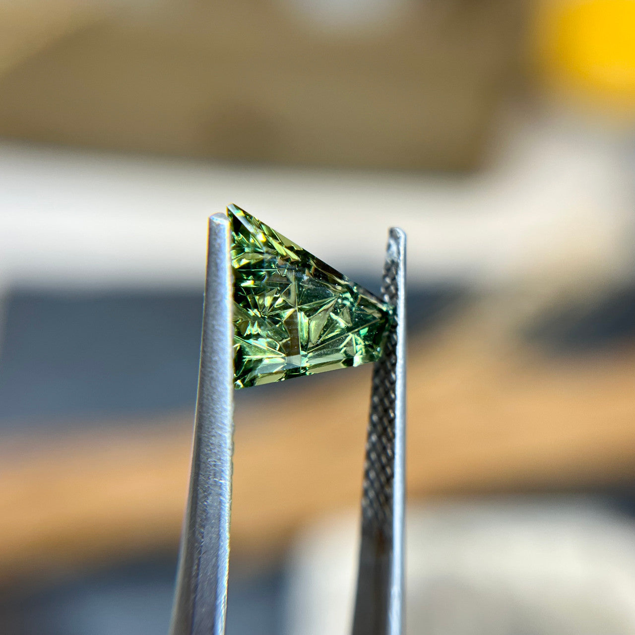 Forest Green Australian Sapphire Dreamscape™ Cut by John Dyer