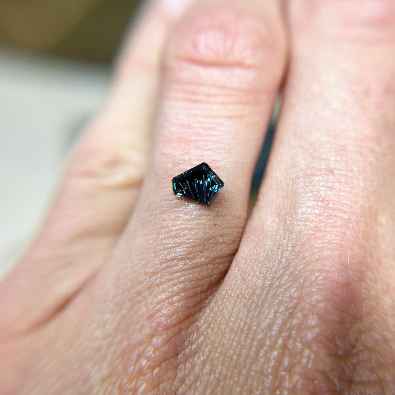Midnight Blue Australian Sapphire Dreamscape™ Cut by John Dyer
