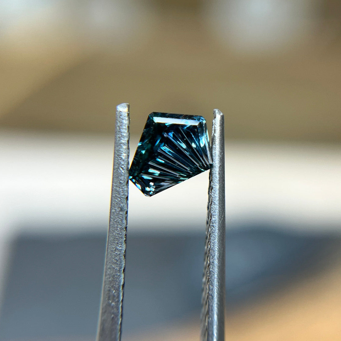 Midnight Blue Australian Sapphire Dreamscape™ Cut by John Dyer