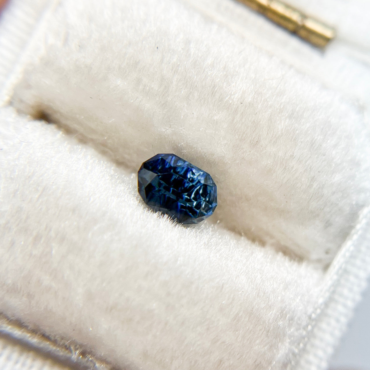 Royal Blue Parti Color Australian Sapphire Deep Concave™ Cut by John Dyer