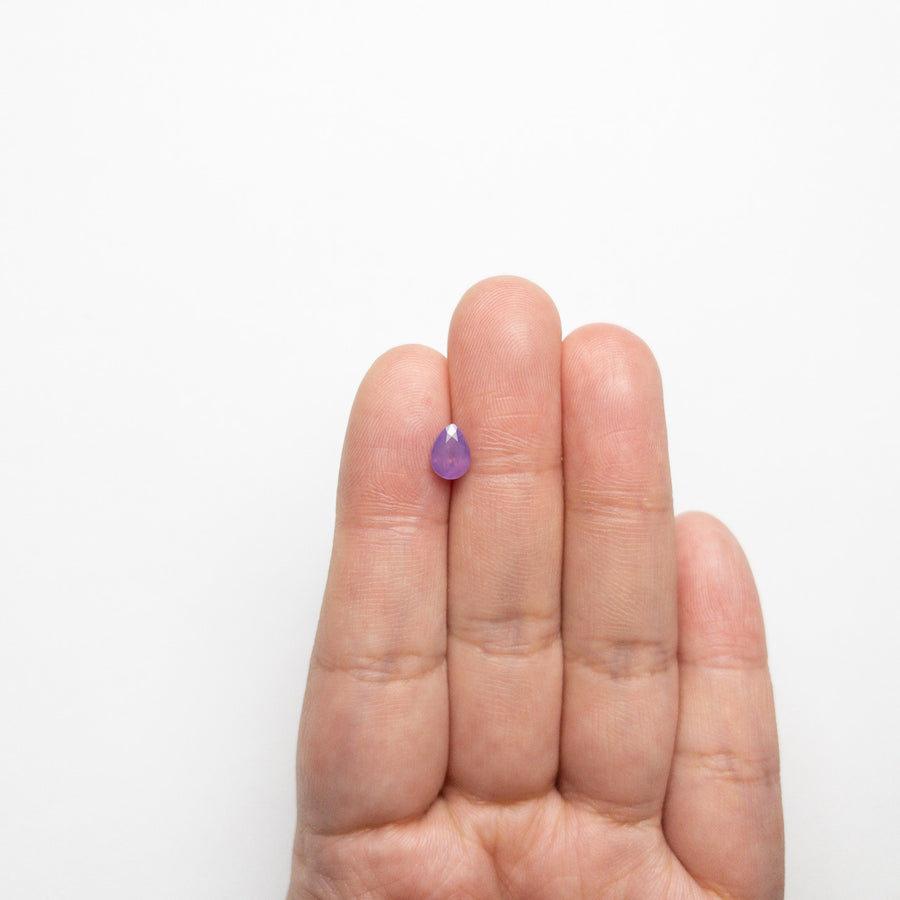 Pear Opalescent Purple Pink Sapphire