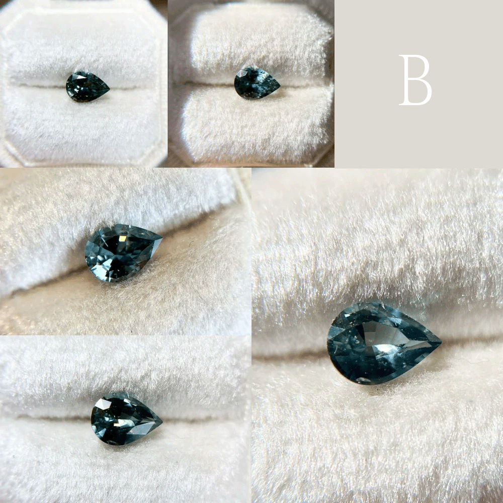 Limited Edition Juniper Teal Sapphire Cluster