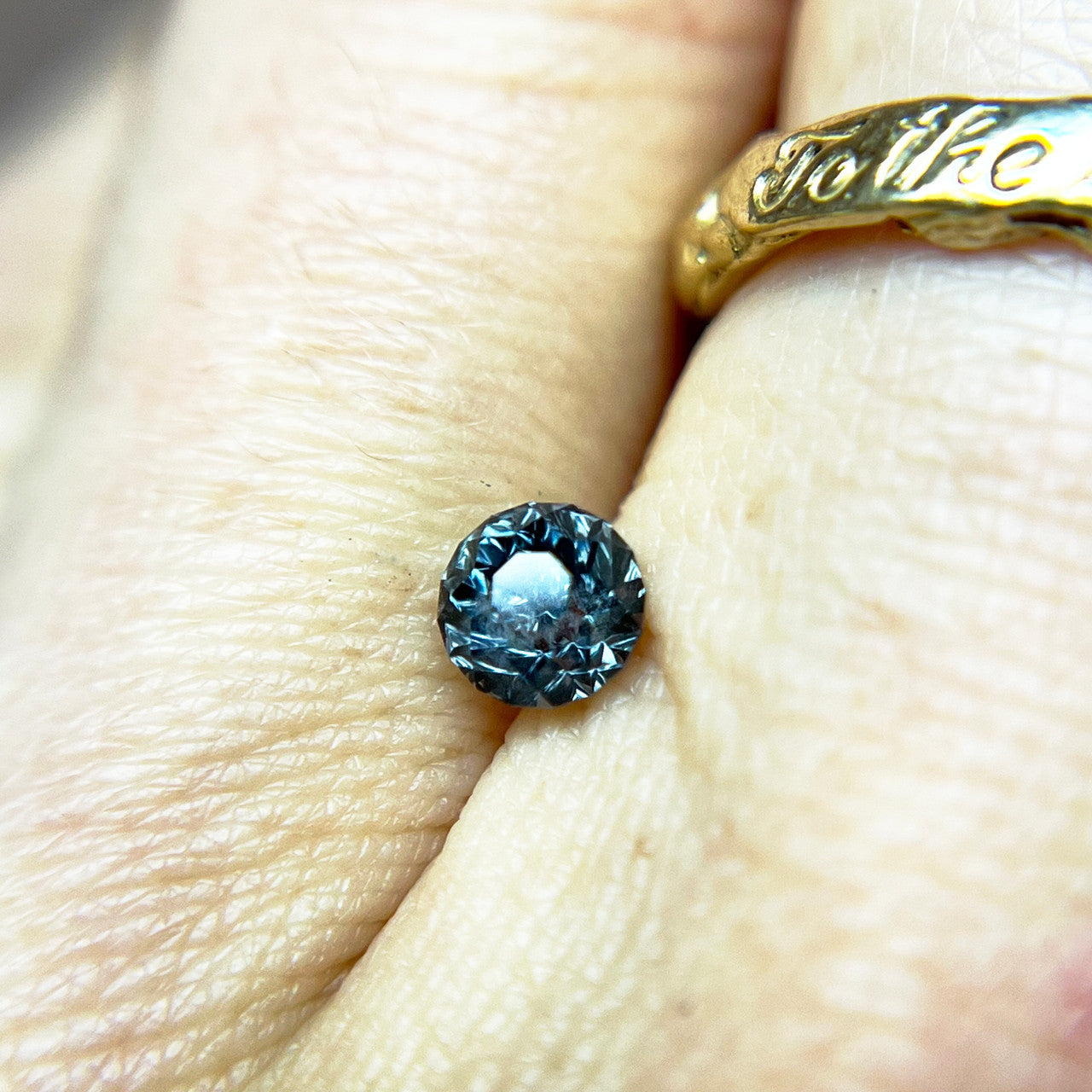 Color Change Sapphire Deep Concave™ Cut by John Dyer