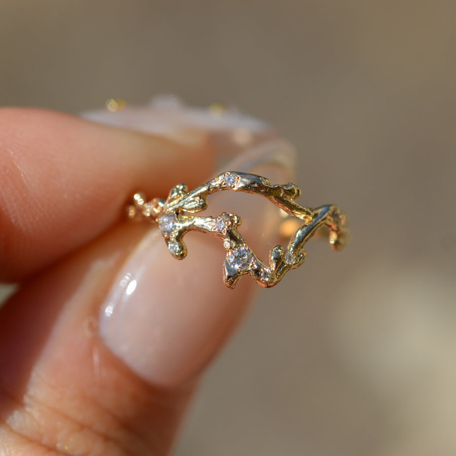 Taurus Zodiac Constellation Ring
