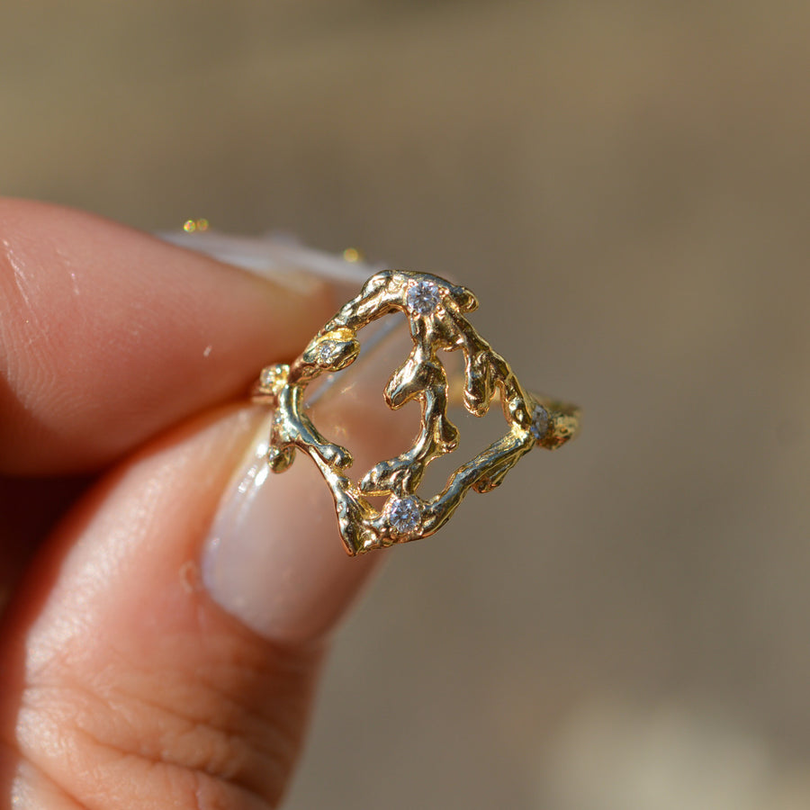 Libra Zodiac Constellation Ring