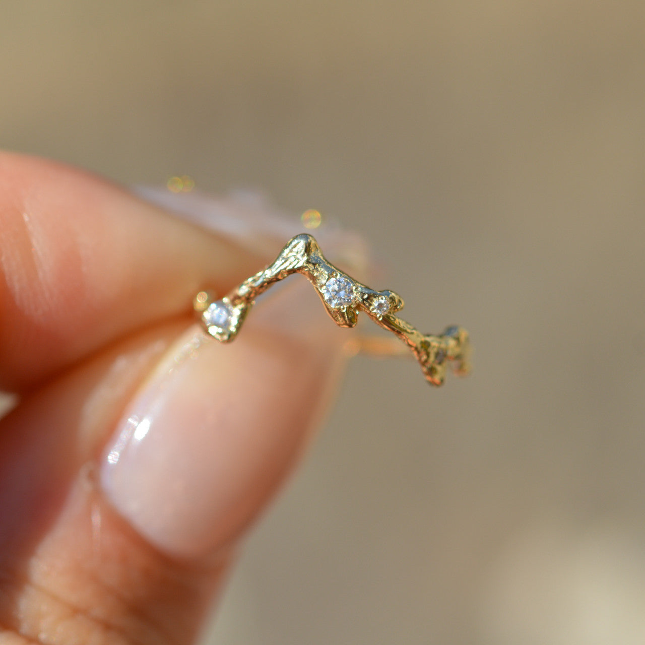 Aries Zodiac Constellation Ring