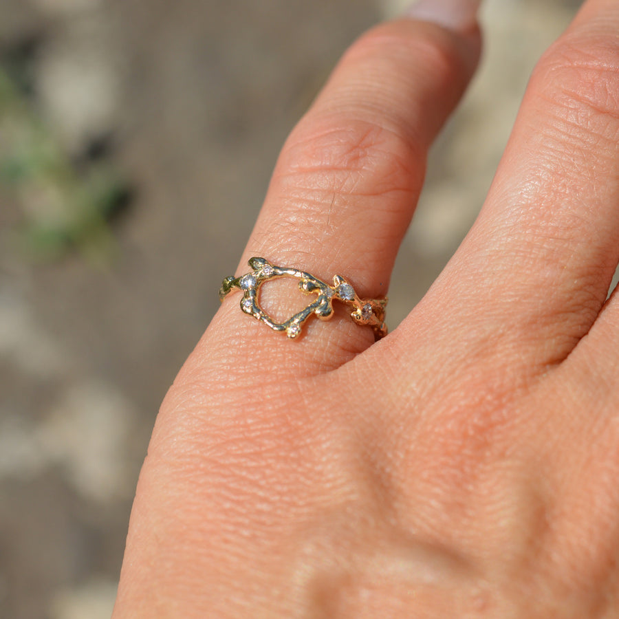 Scorpio Zodiac Constellation Ring