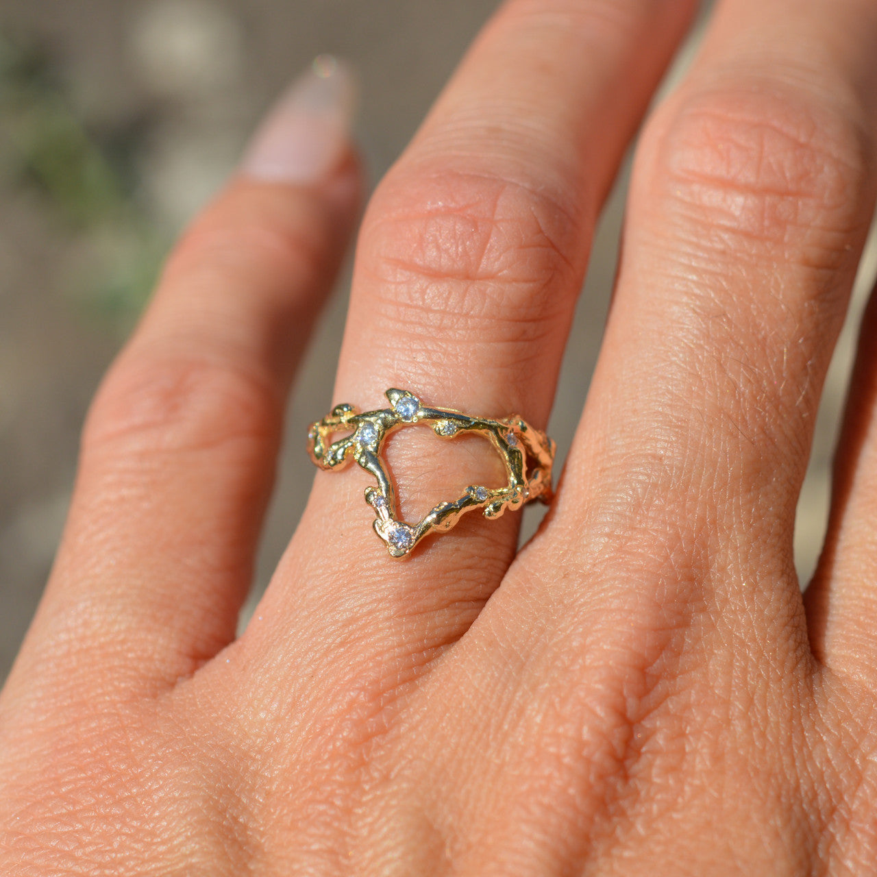 Pisces Zodiac Constellation Ring