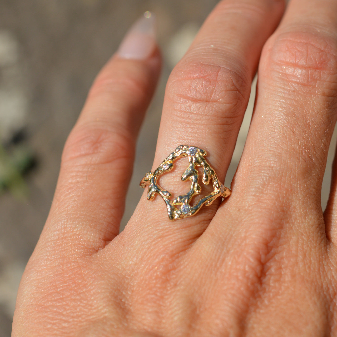 Libra Zodiac Constellation Ring