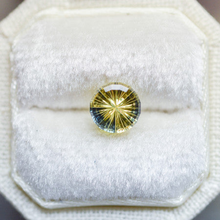 Parti Color Australian Sapphire StarBrite™ Cut by  John Dyer