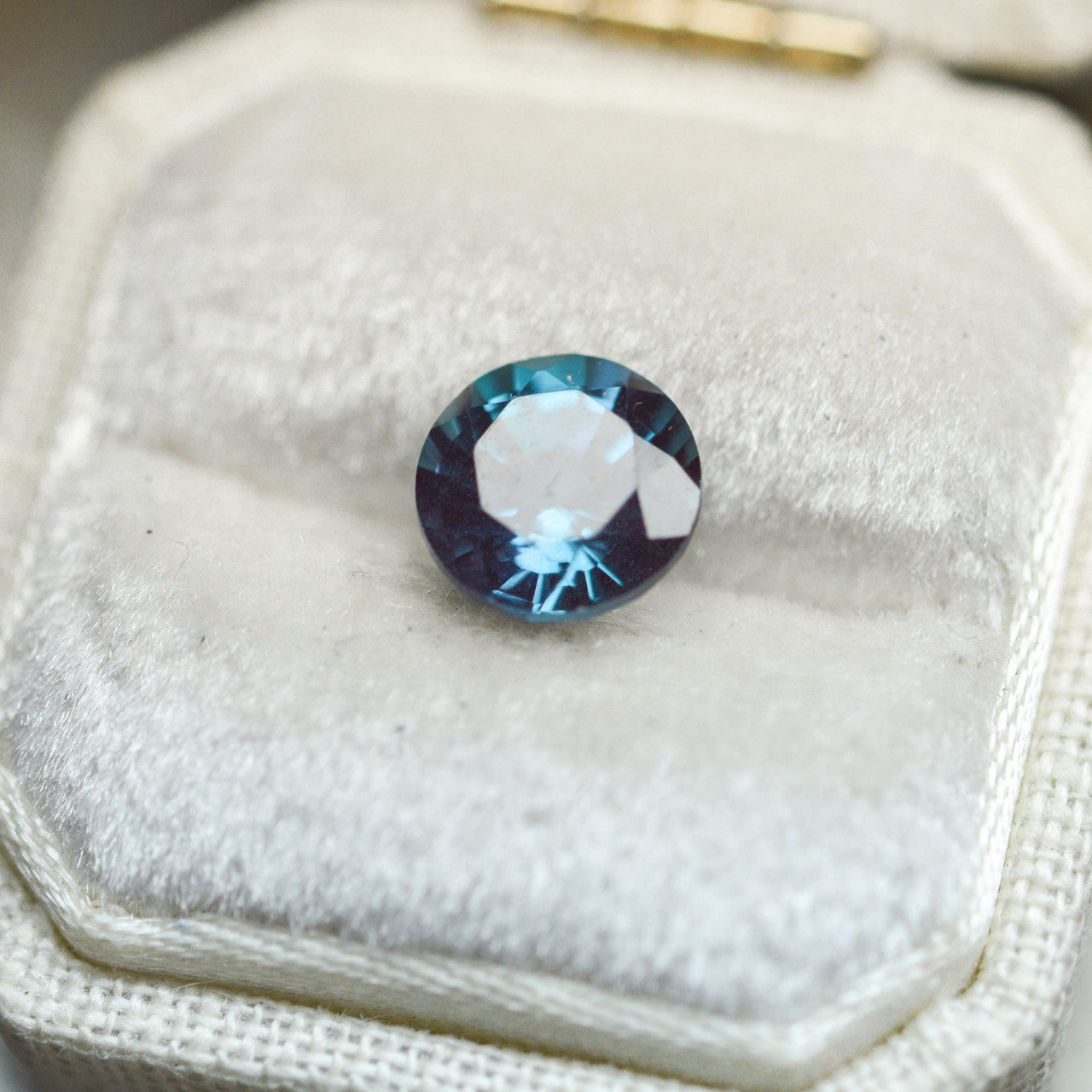 7mm Round Cut Lab Grown Alexandrite