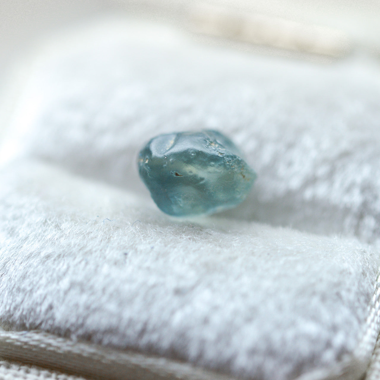 Rough Uncut Radiant Blue Montana Sapphire