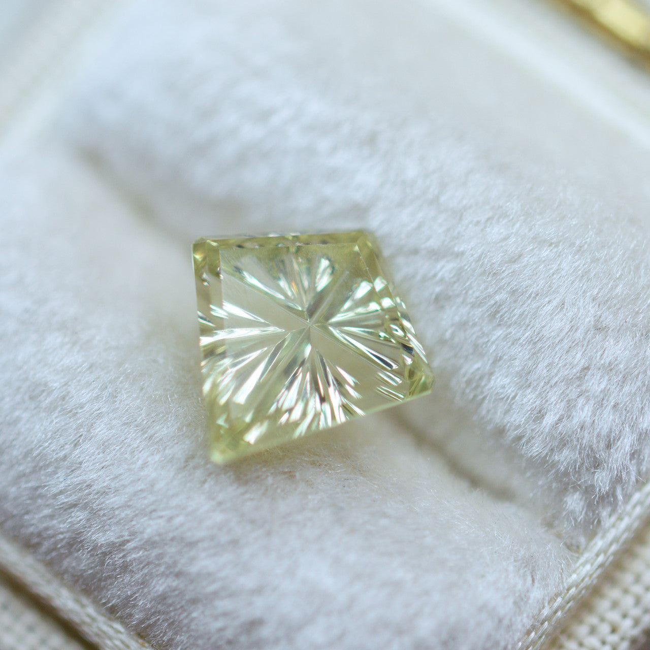 Yellow Shield Montana Sapphire StarBrite™ Cut by  John Dyer