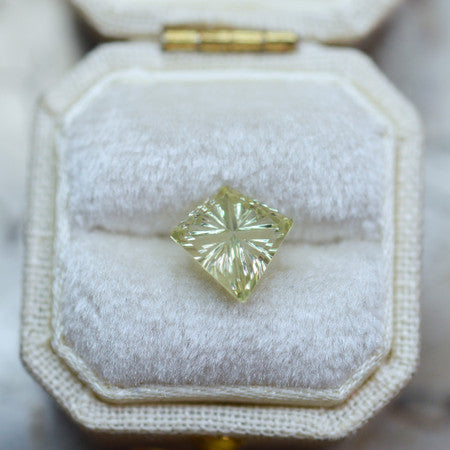 Yellow Shield Montana Sapphire StarBrite™ Cut by  John Dyer