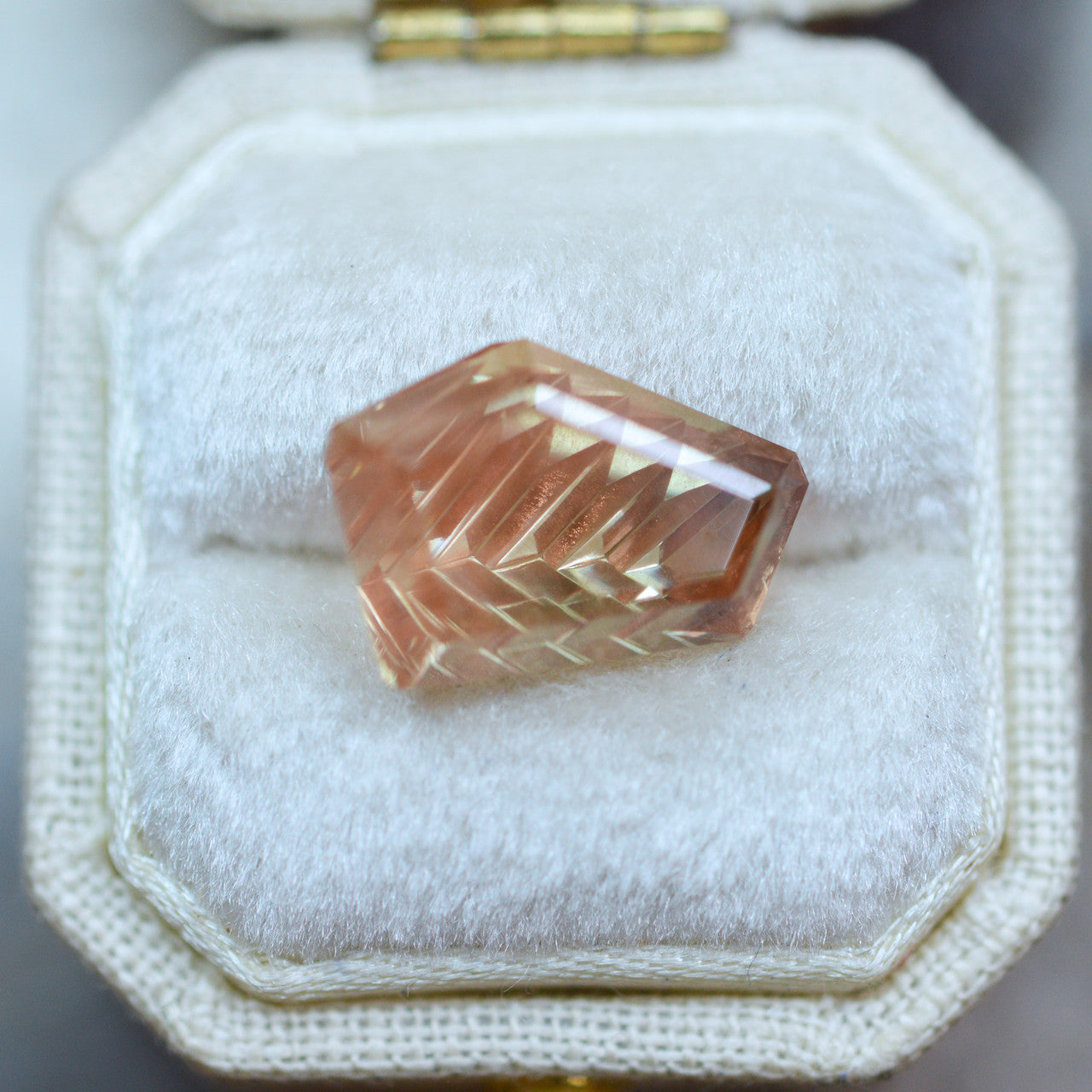 Oregon Sunstone Freeform Dreamscape™ Cut by John Dyer