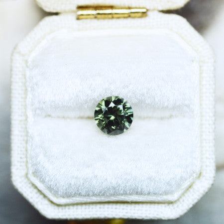 Deep Olive Green Montana Sapphire