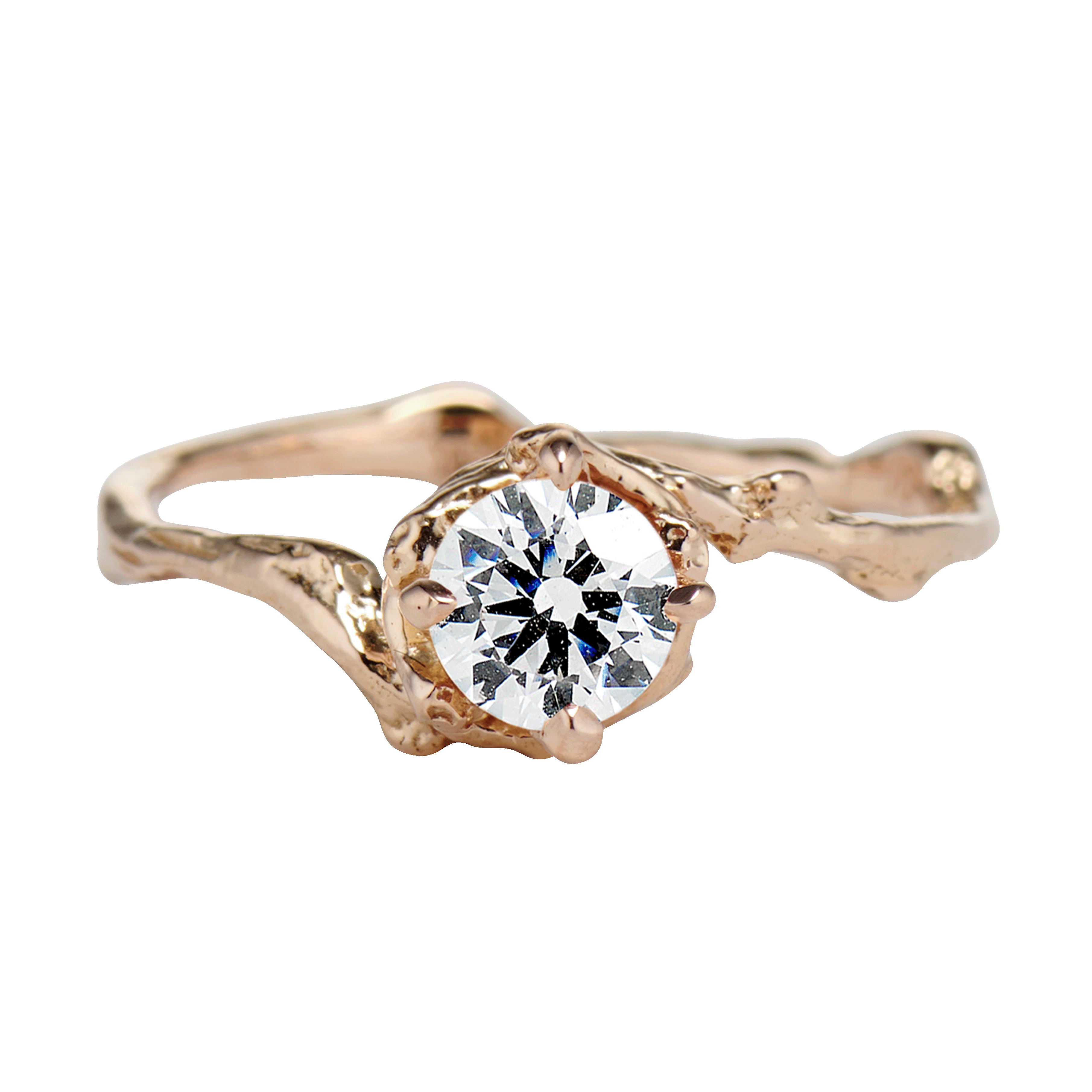 Demi Naples w/Moissanite