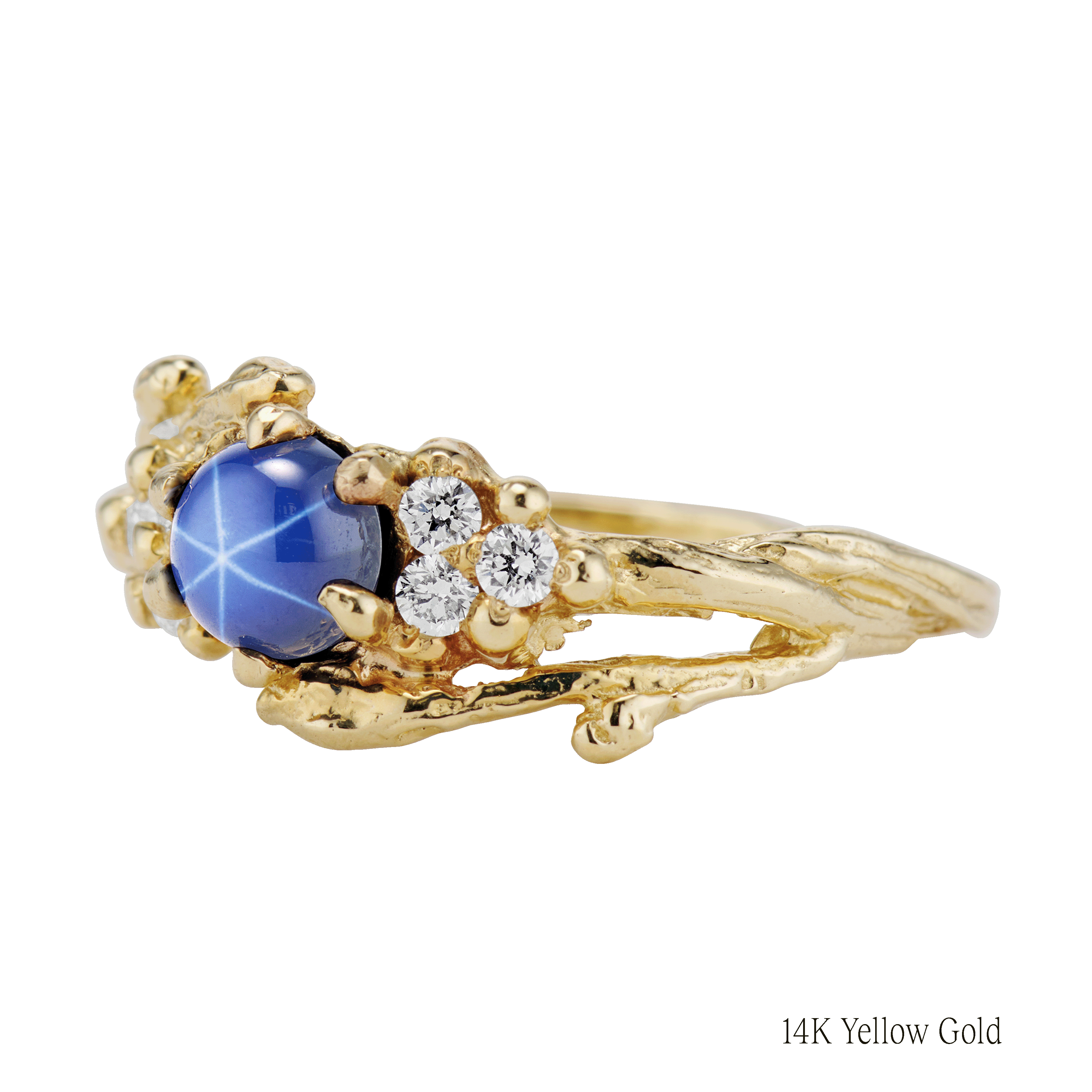 Feyre Star Sapphire Ring