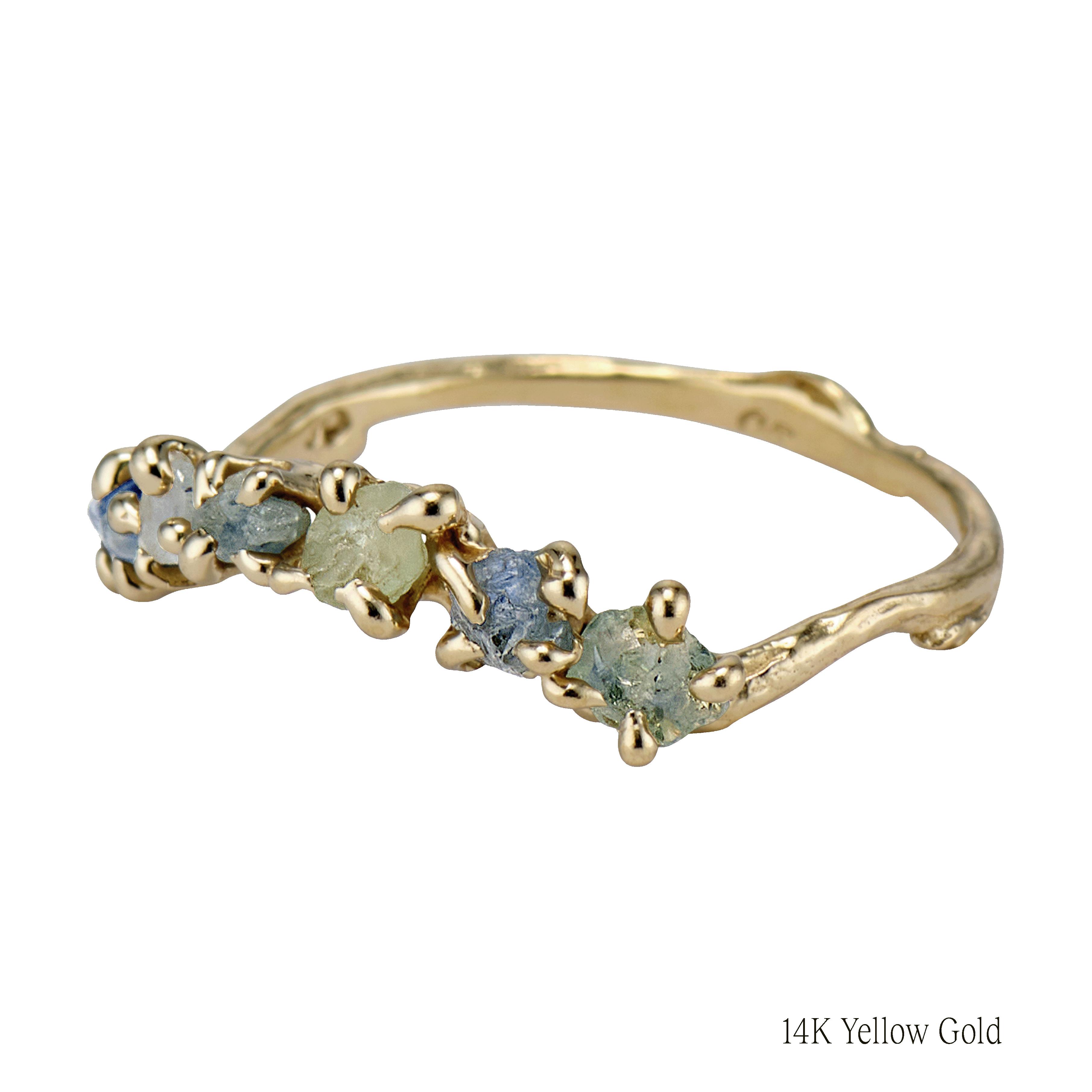 Garland Montana Sapphire Contour Ring