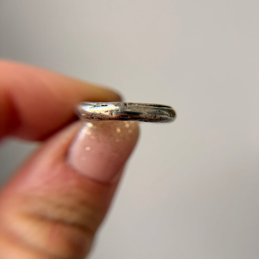 Silver Driftwood Ring