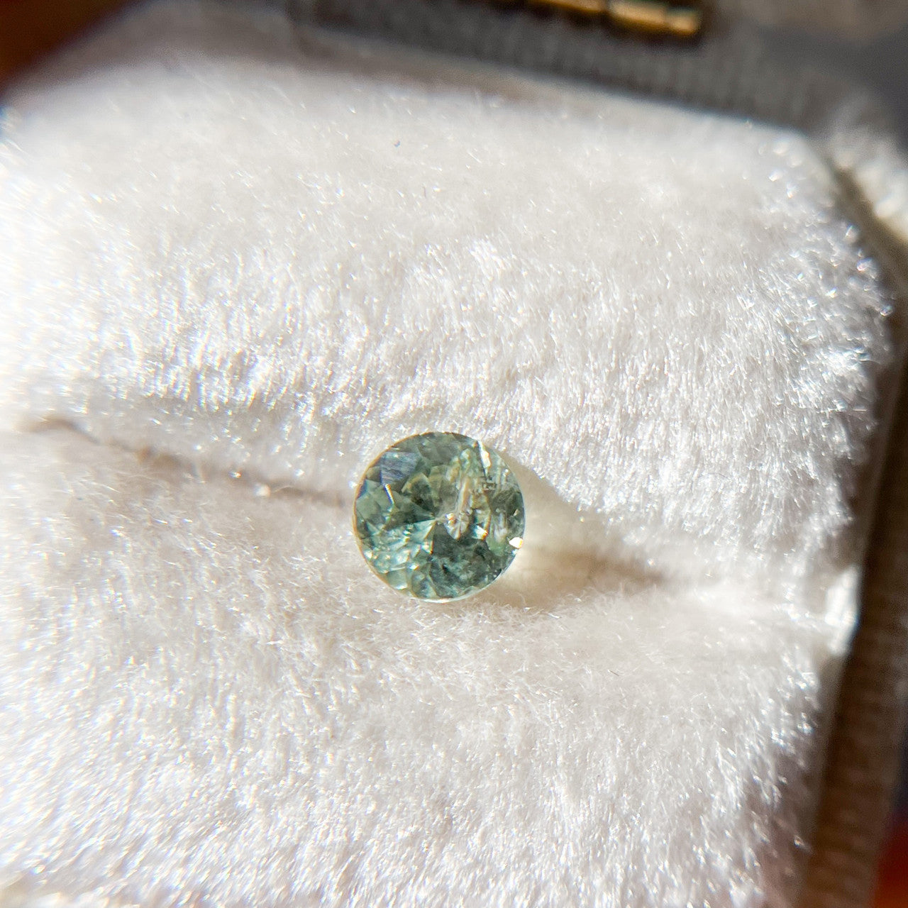 Mint Green Montana Sapphire