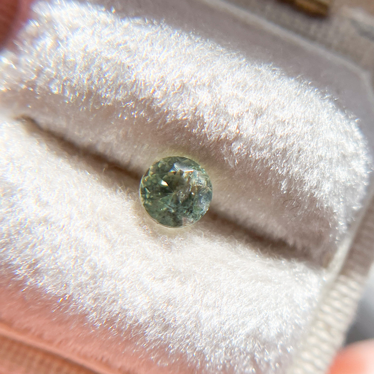 Mint Green Montana Sapphire