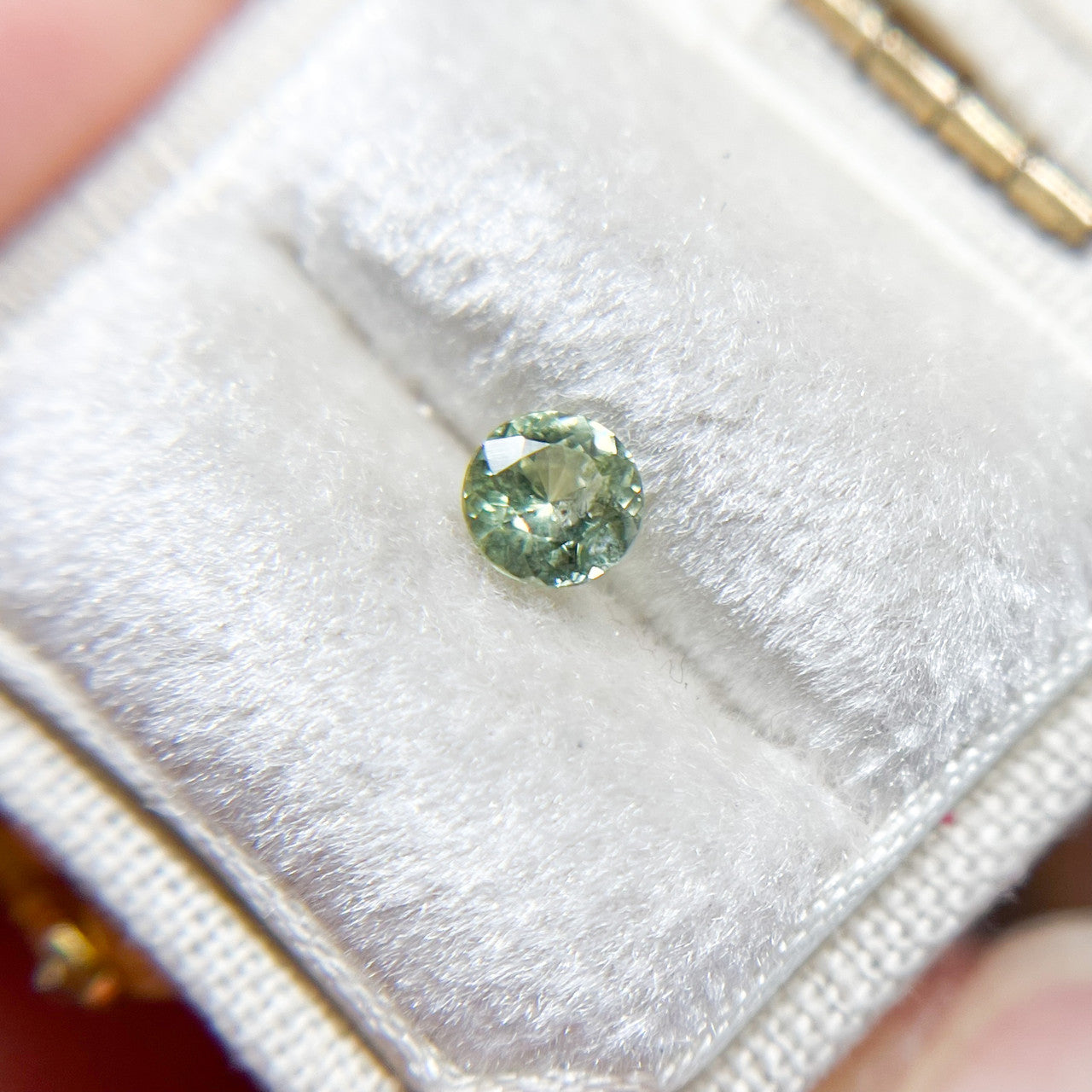 Mint Green Montana Sapphire