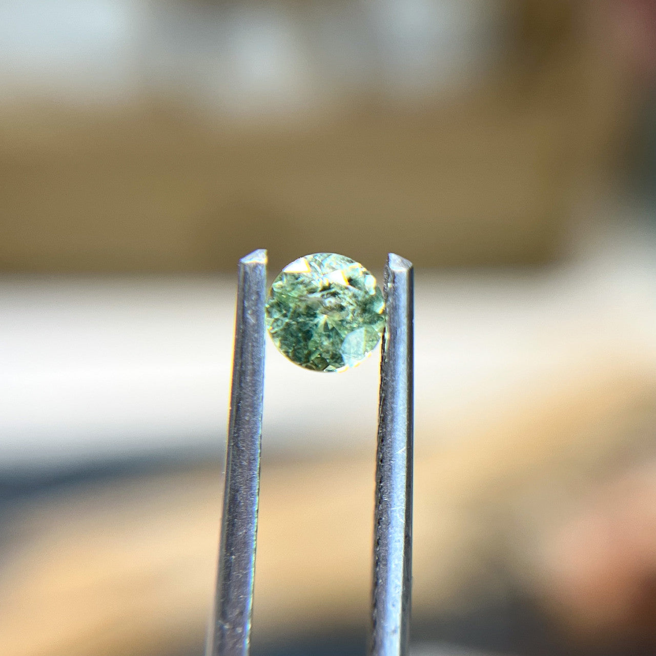 Mint Green Montana Sapphire