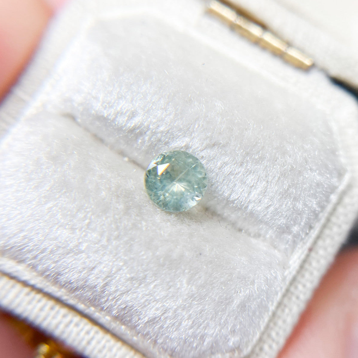 Sky Green Mistveil Montana Sapphire