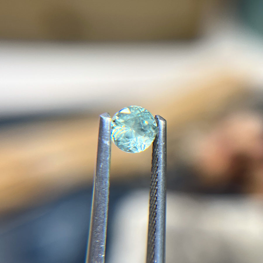 Sky Green Mistveil Montana Sapphire
