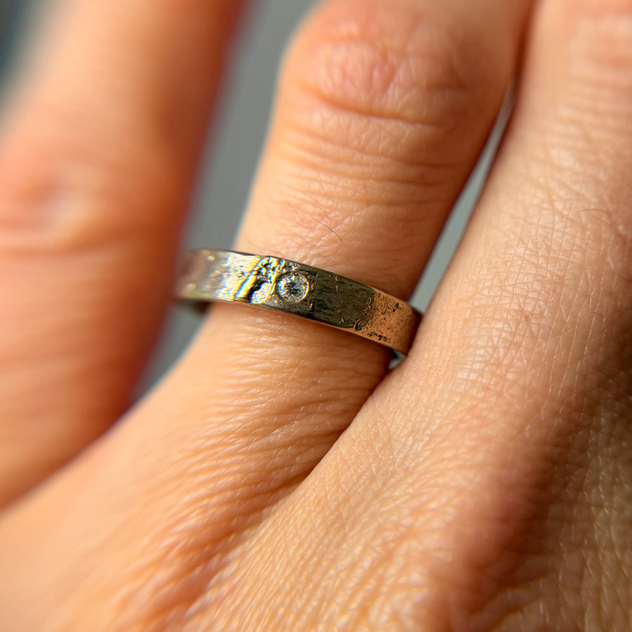 Diamond Monhegan Ring - Ready To Ship