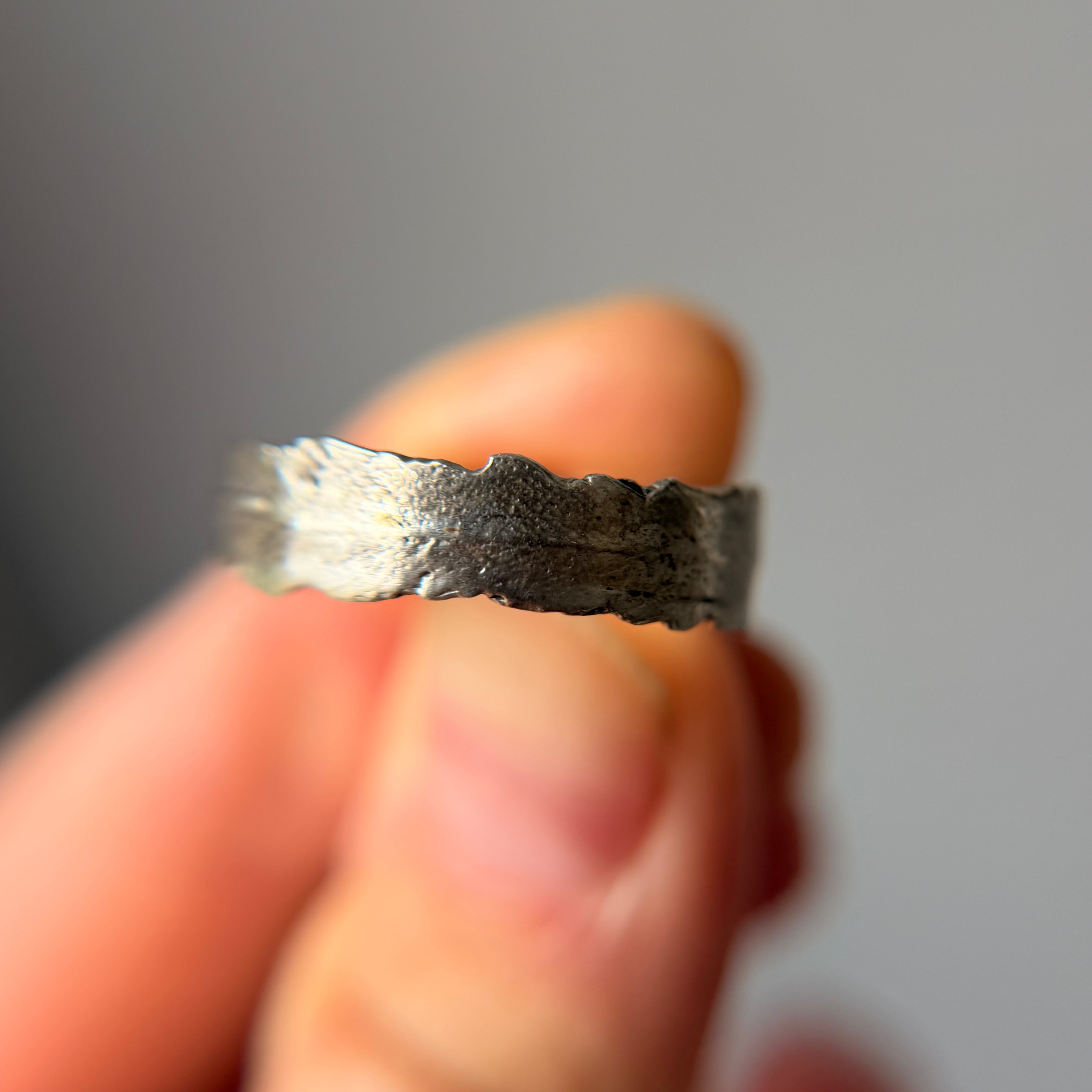 Silver Plume Ring - Ready To Ship