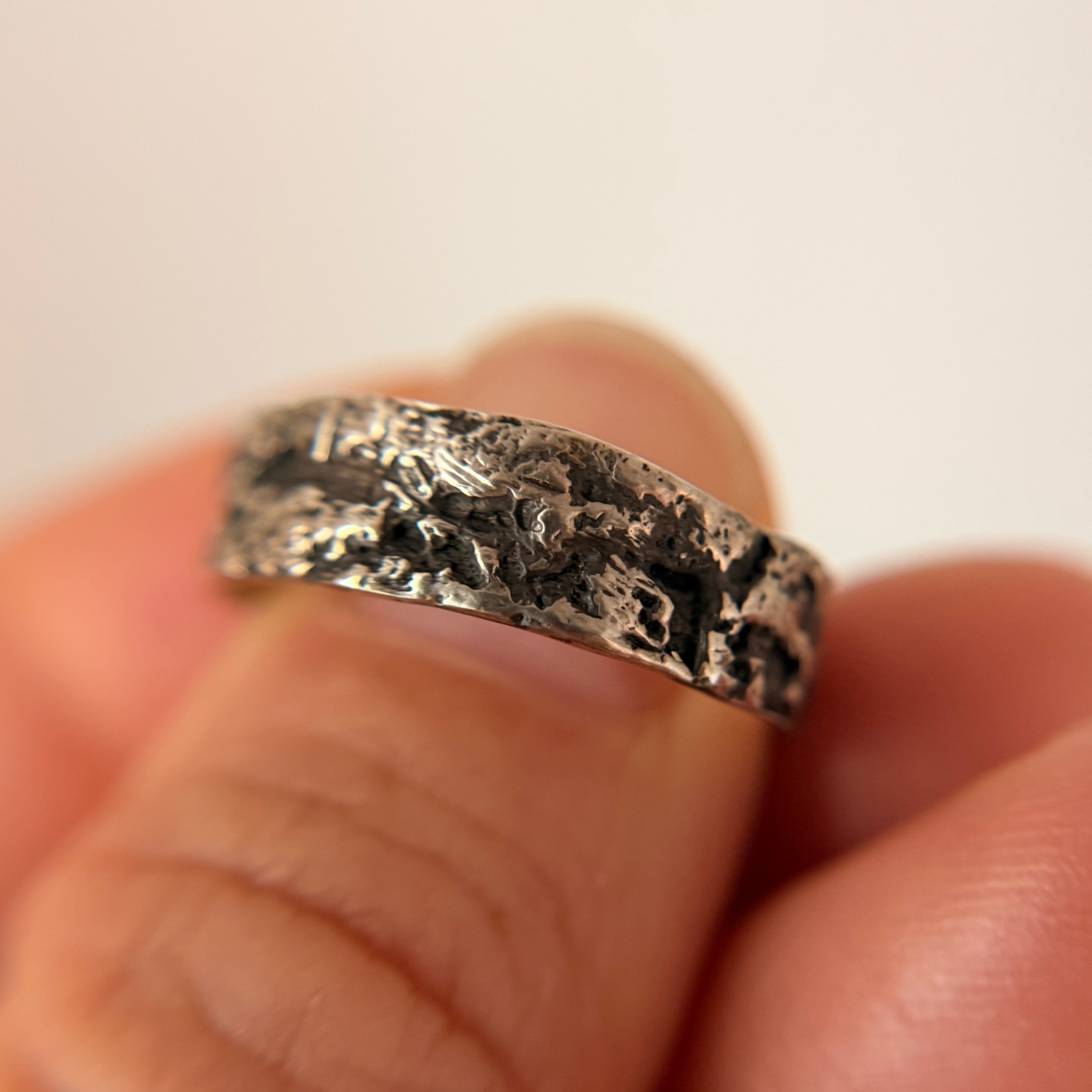 Silver Vineyard Ring - Ready To Ship