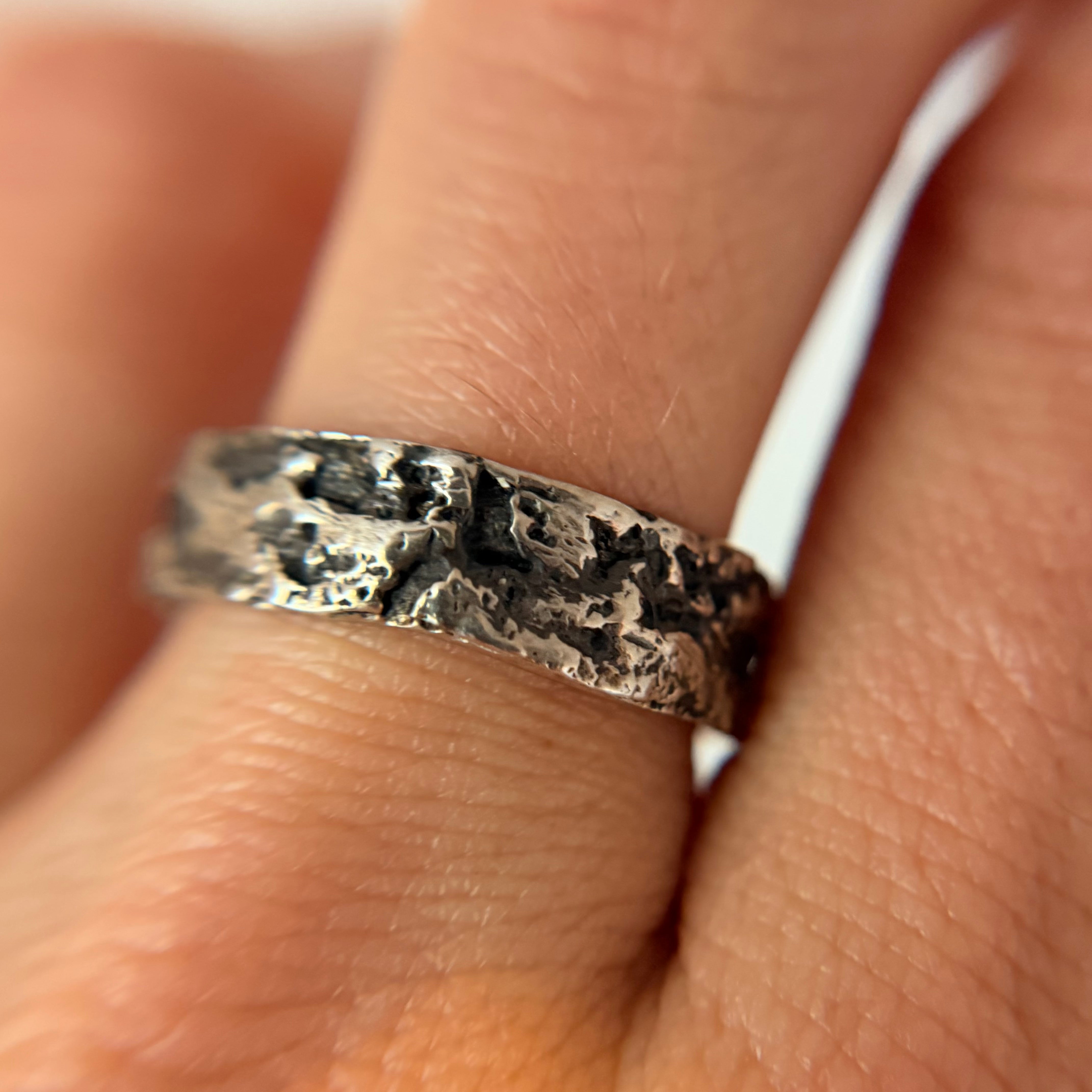 Silver Vineyard Ring - Ready To Ship
