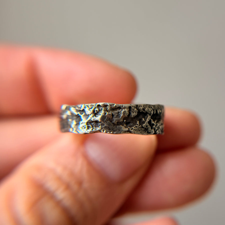 Silver Vineyard Ring