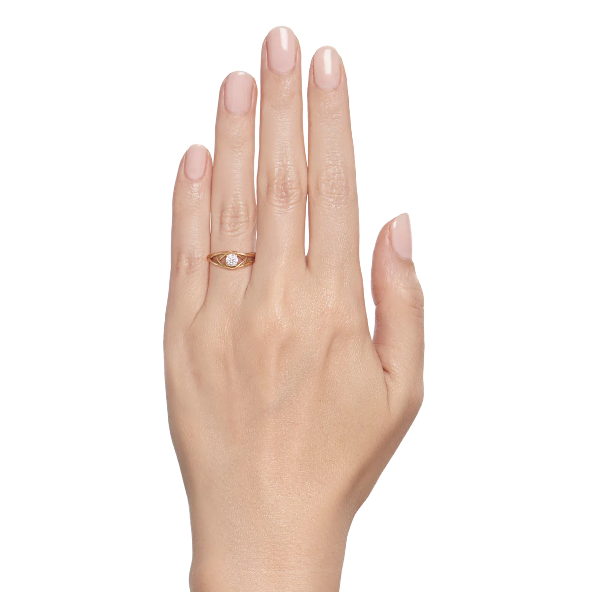 Laurel Diamond Solitaire