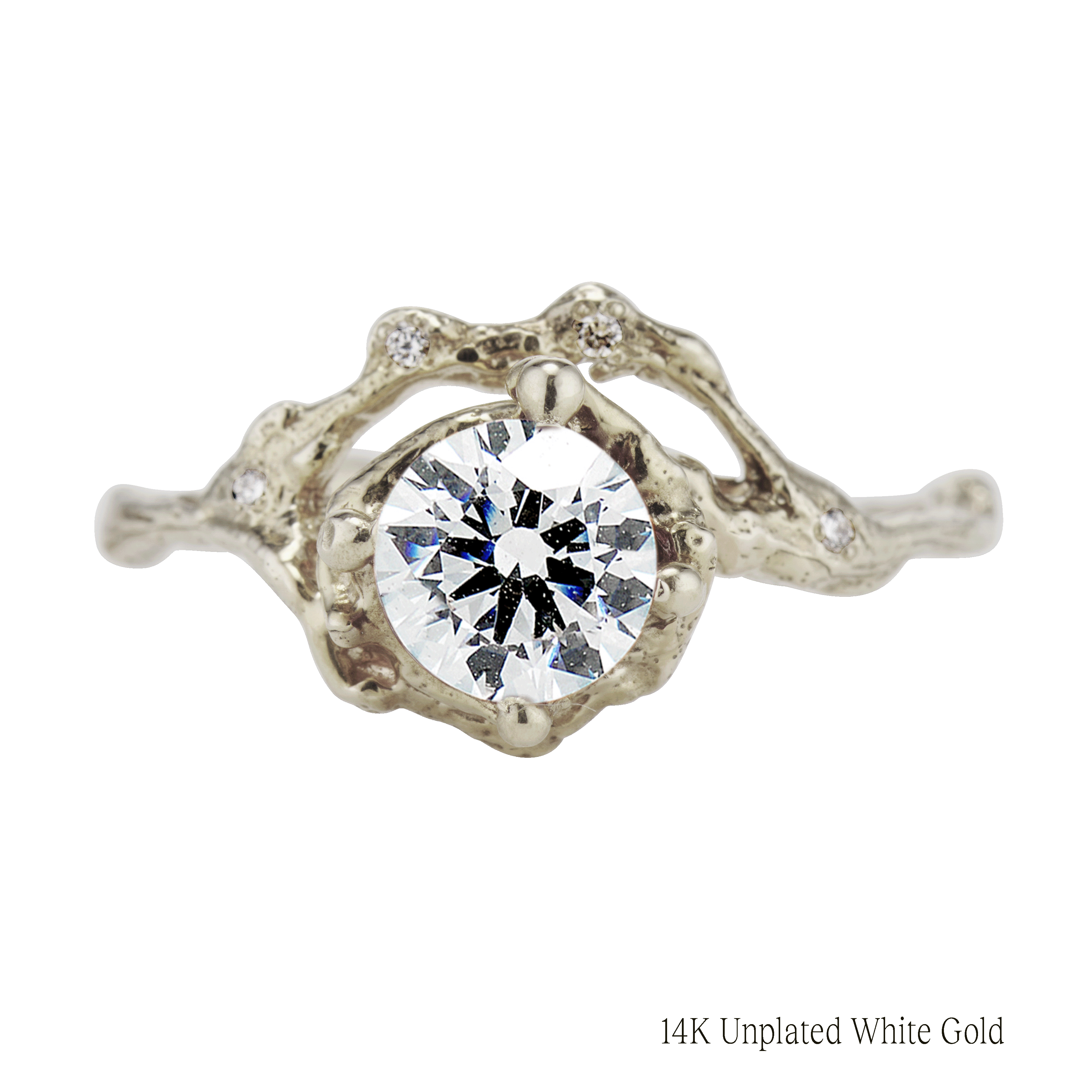 Naples Diamond Half Halo