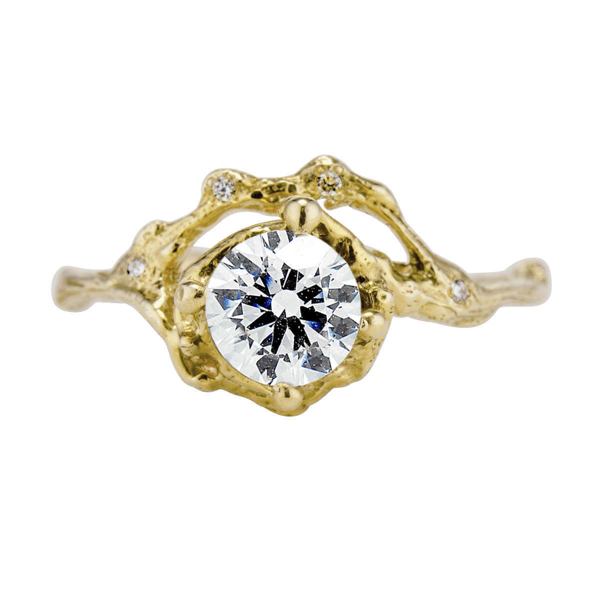Naples Diamond Half Halo