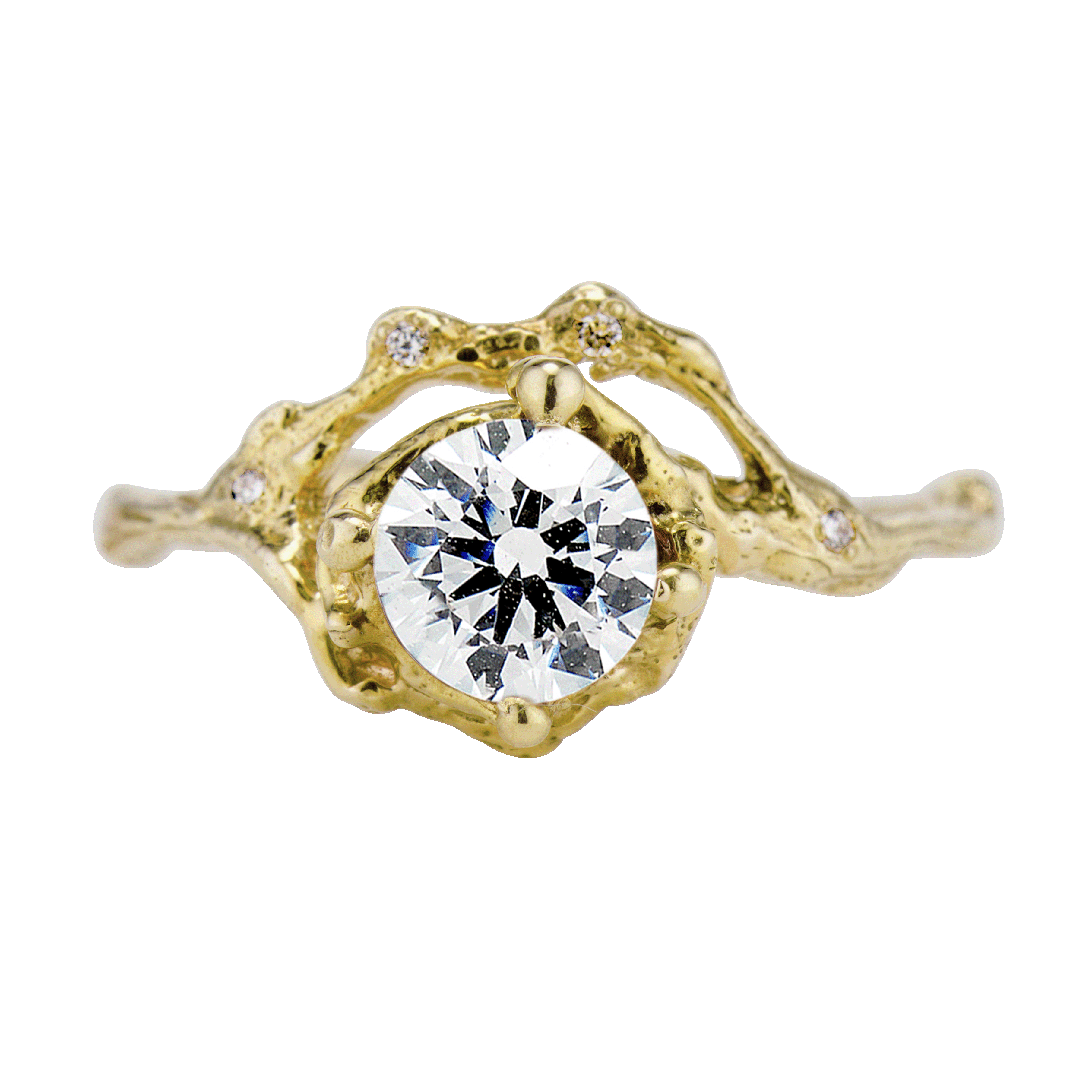 Naples Diamond Half Halo