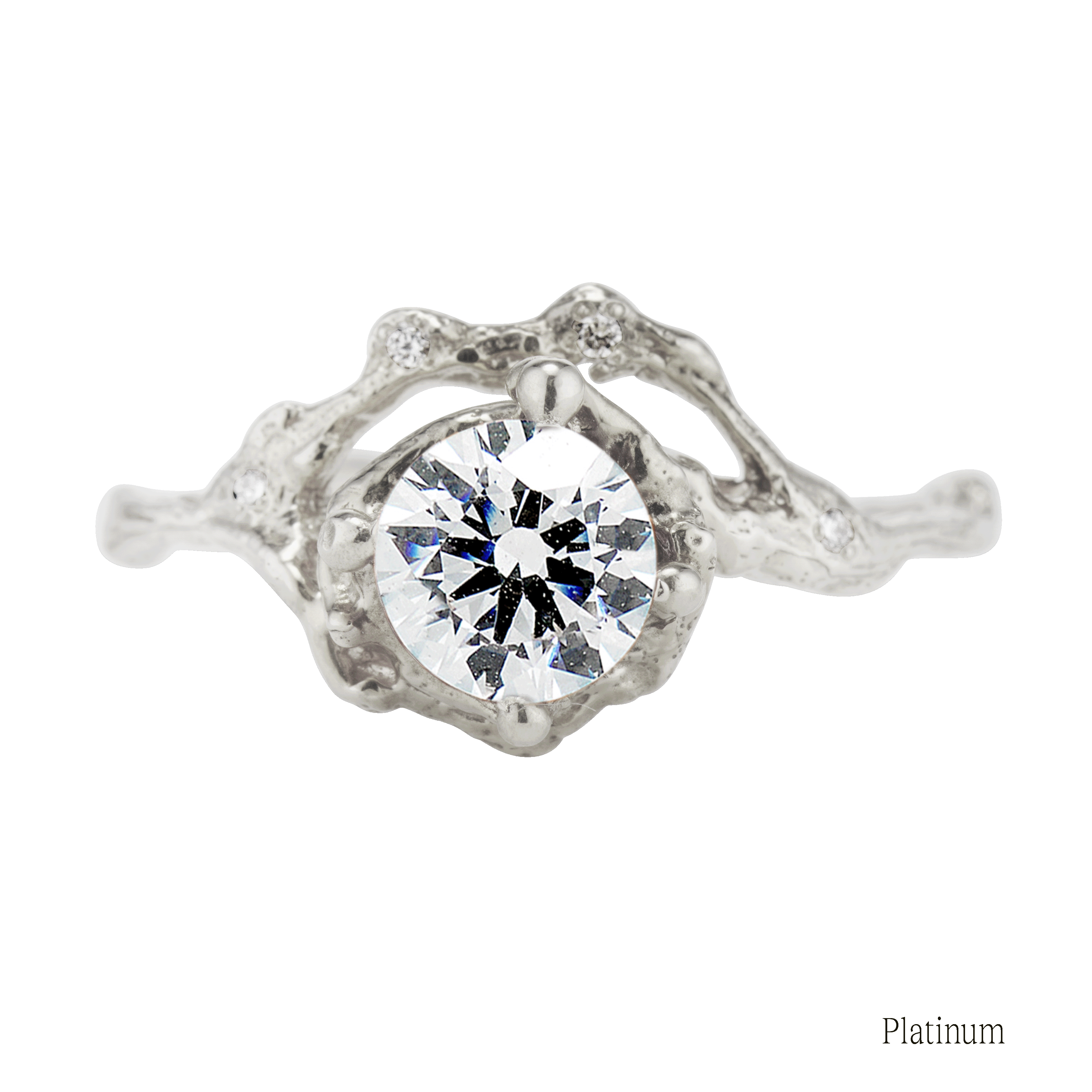 Naples Diamond Half Halo