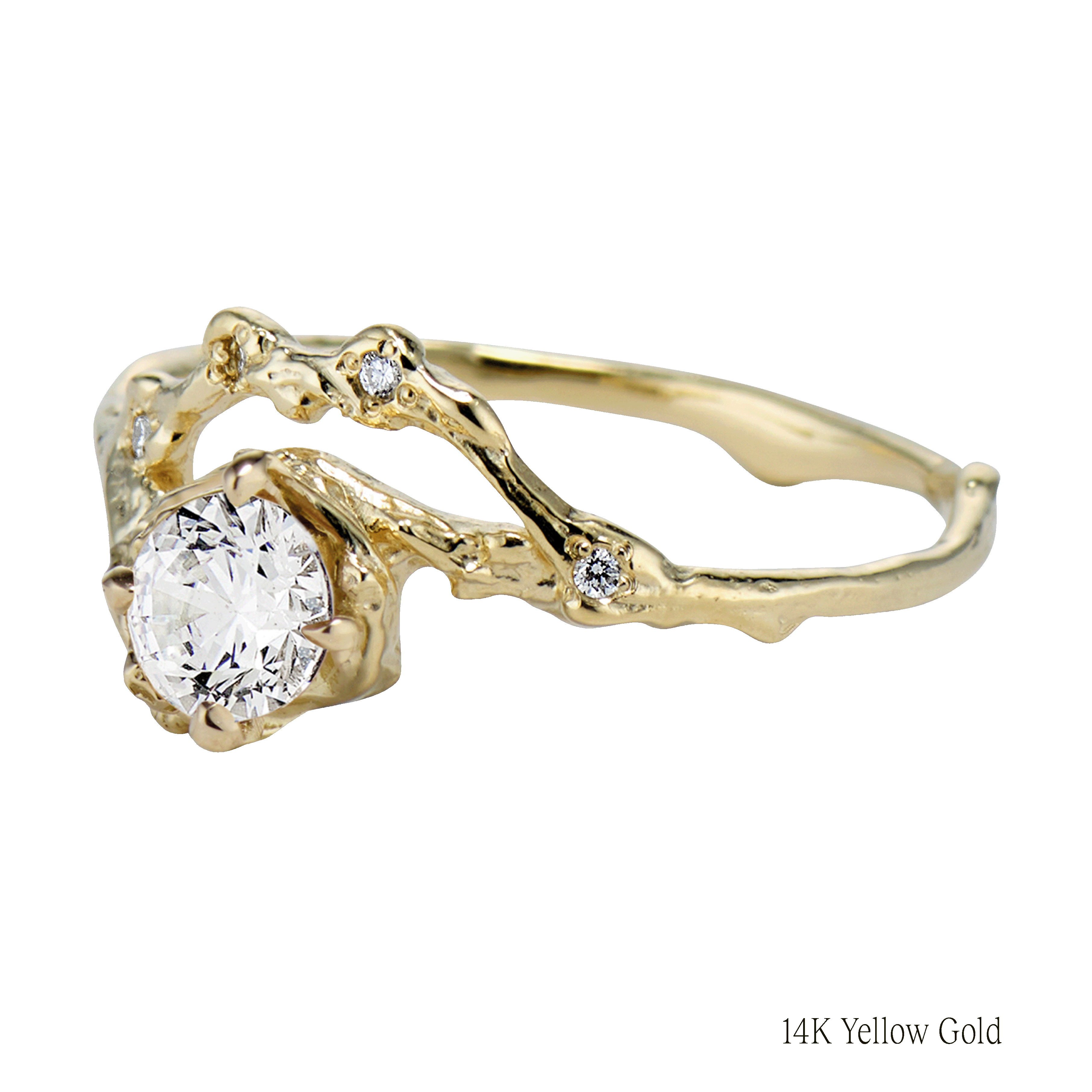 Demi Naples Diamond Half Halo