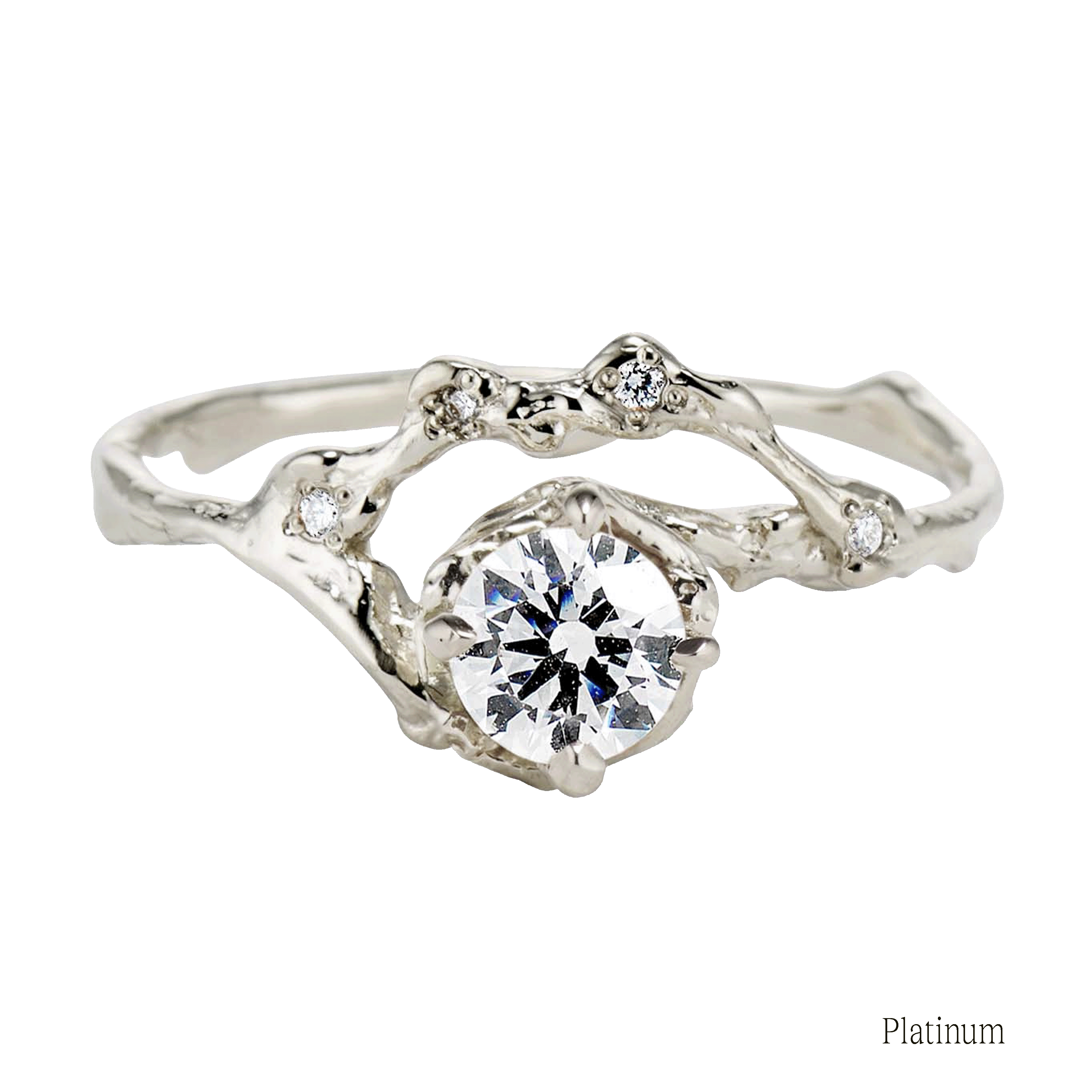 Demi Naples Diamond Half Halo