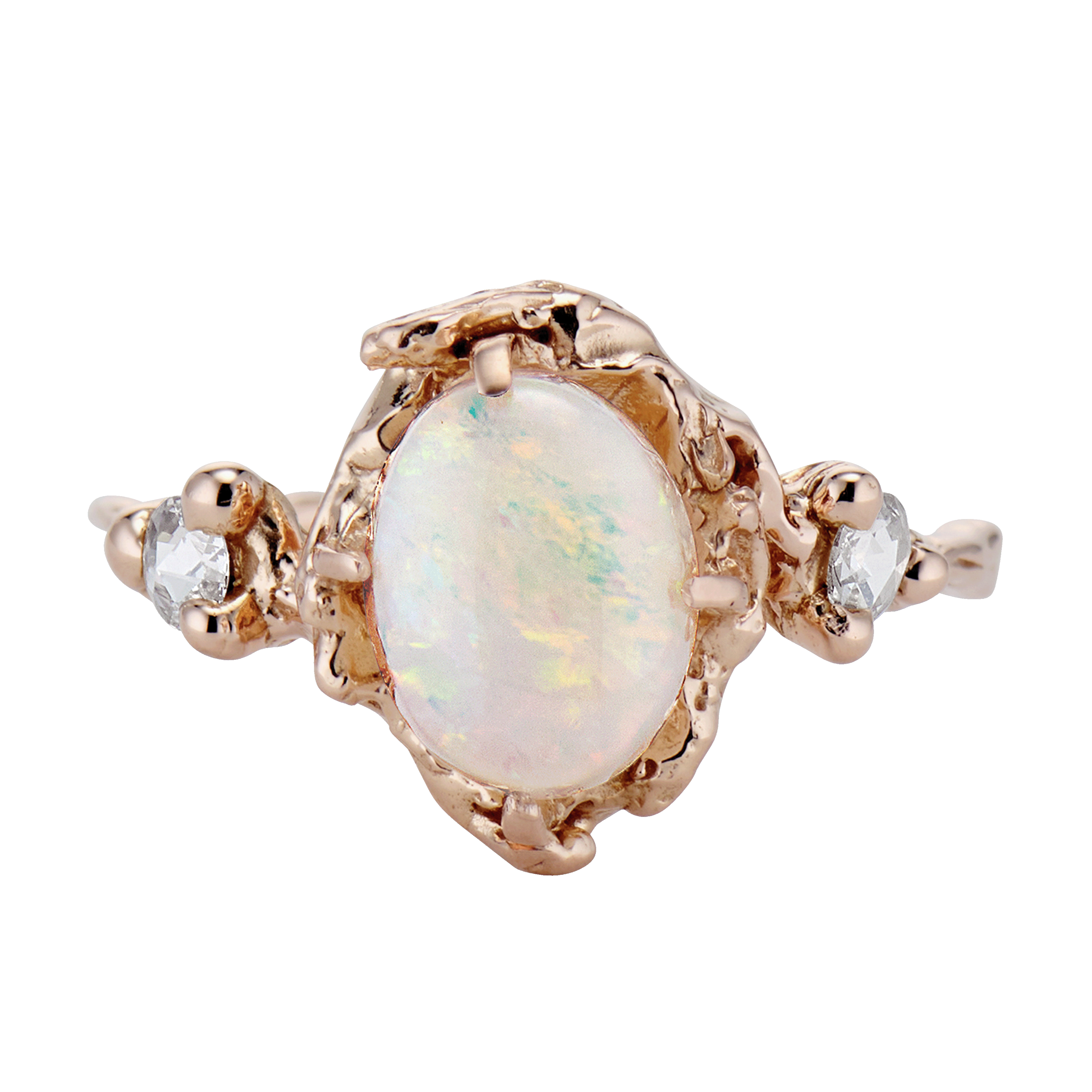 Naples Opal Trio Ring
