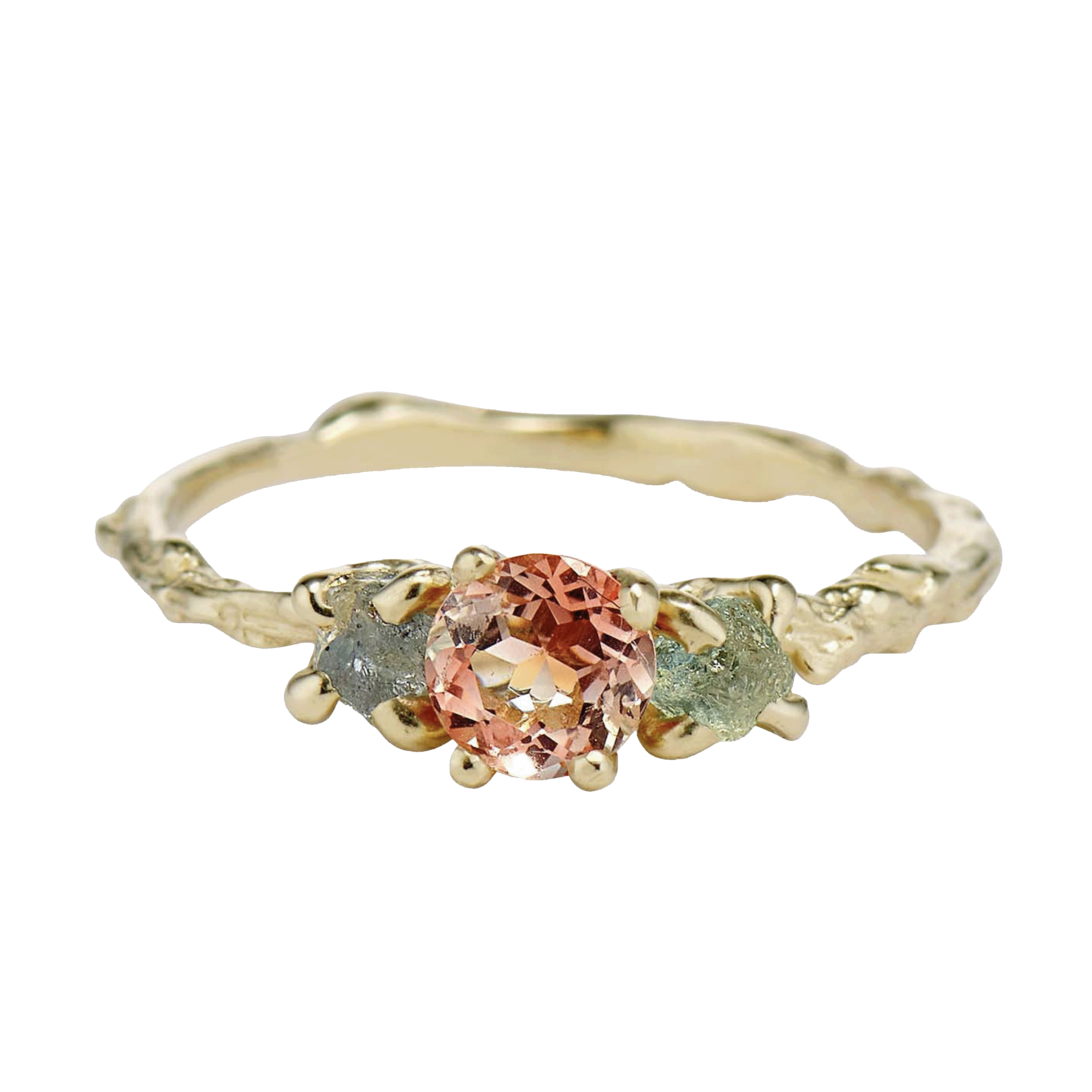 Naples Oregon Sunstone Three Stone